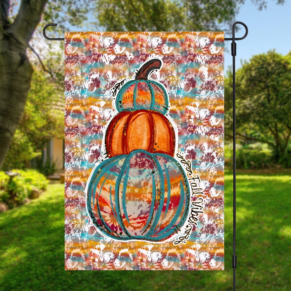 Garden flag, pumpkin flag, fall flags